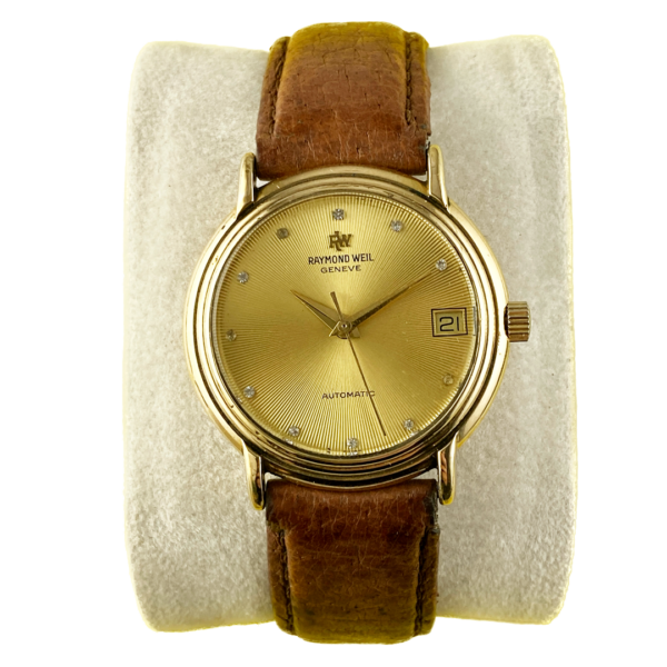 Raymond Weil Electroplated 18k gold